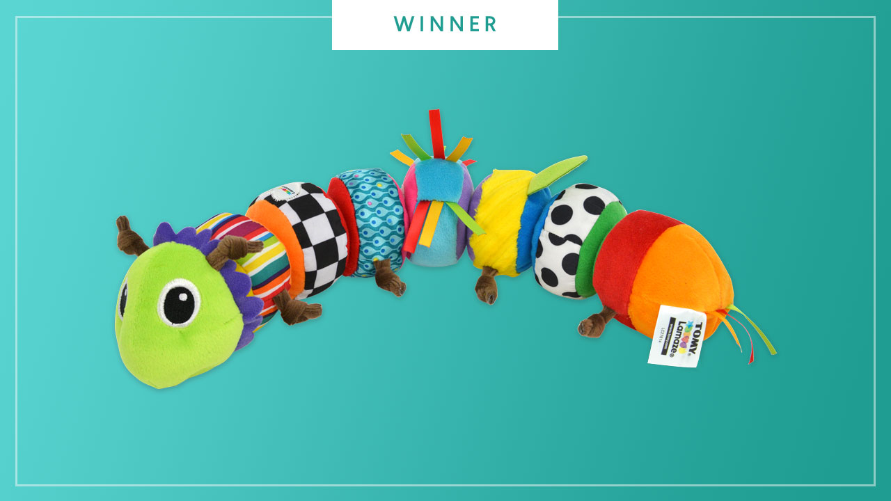 The Lamaze Mix and Match Caterpillar wins the 2017 Best of Baby award from The Bump