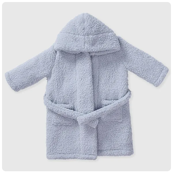 Pottery Barn Kids Solid Sherpa Robes