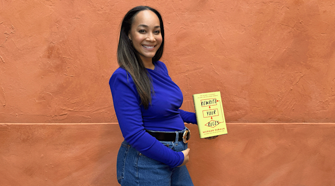 Morgan DeBaun and her book Rewriting Your Rules