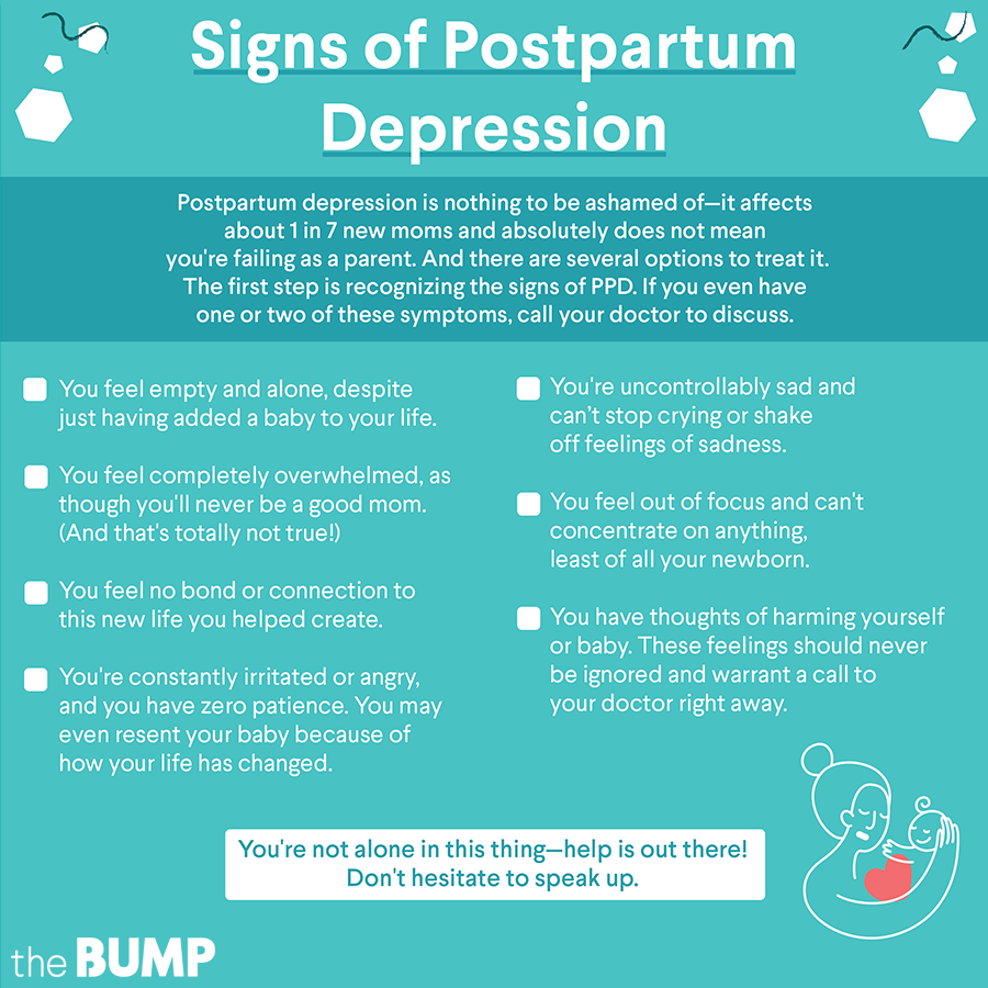how early can postpartum depression start
