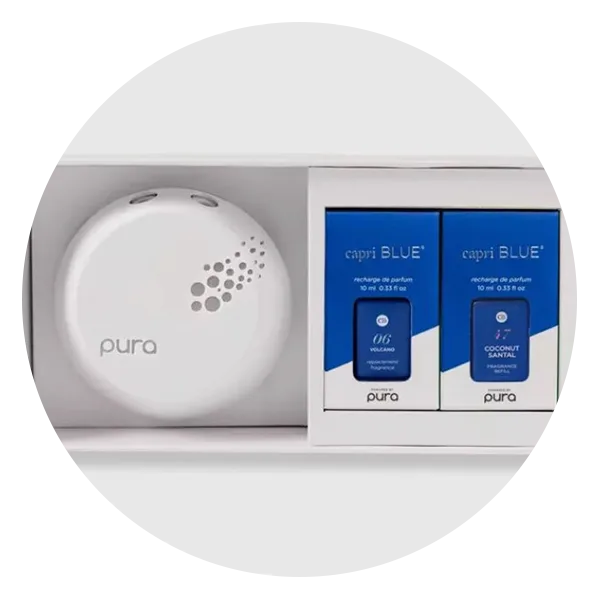 Pura x Capri Blue Smart Diffuser & Fragrance Set