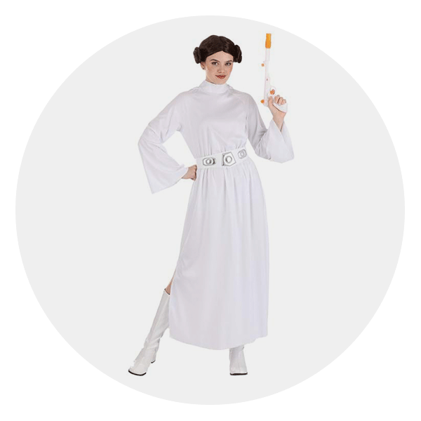 Princess Leia Hooded Costume for Adults