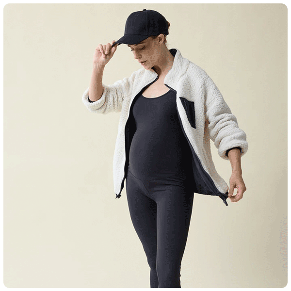 Ingrid & Isabel Cozy Reversible Sherpa Jacket