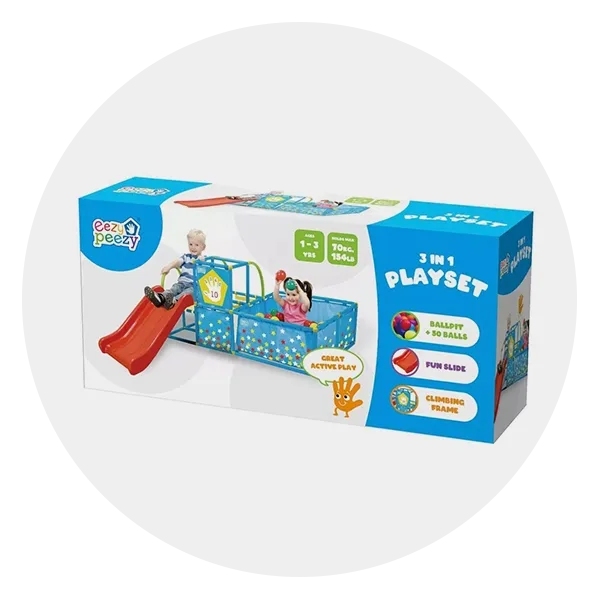 Eezy Peezy Active Play 3 in 1 Gym Set
