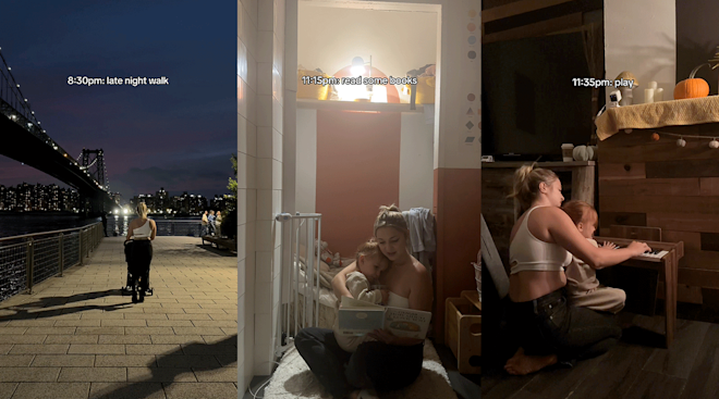 mom's midnight bedtime routine tiktok