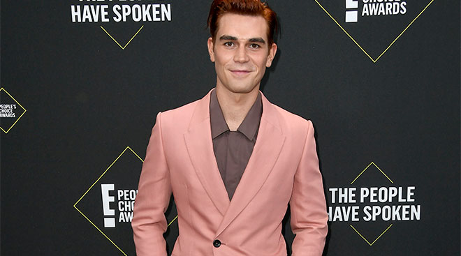 Actor KJ Apa announces that he's going to be a dad. 