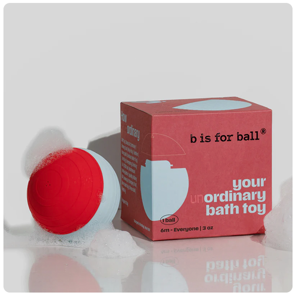 Biggest Little Your (Un)Ordinary Bath Toy - b is for ball