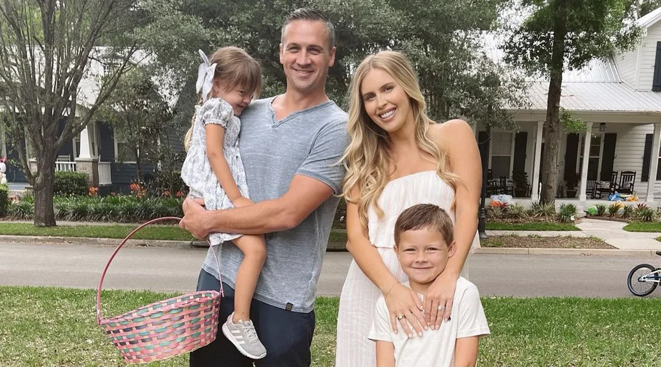 ryan lochte and family on easter 2023