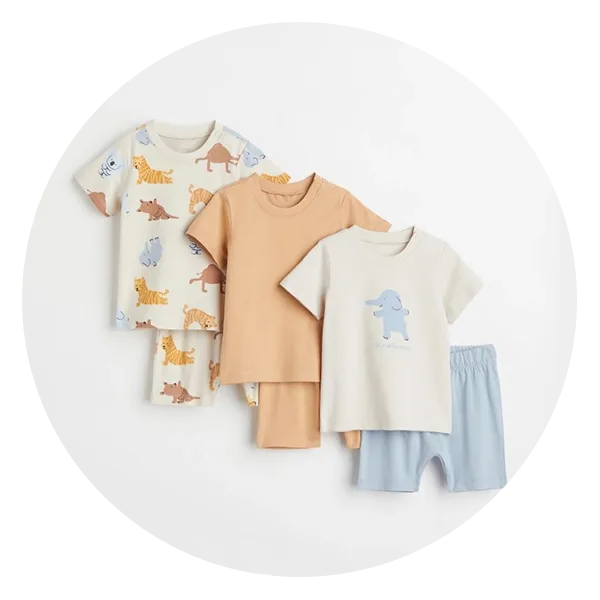 H&M Conscious Choice Cotton Pajamas