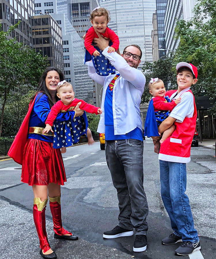 family halloween costumes superhero