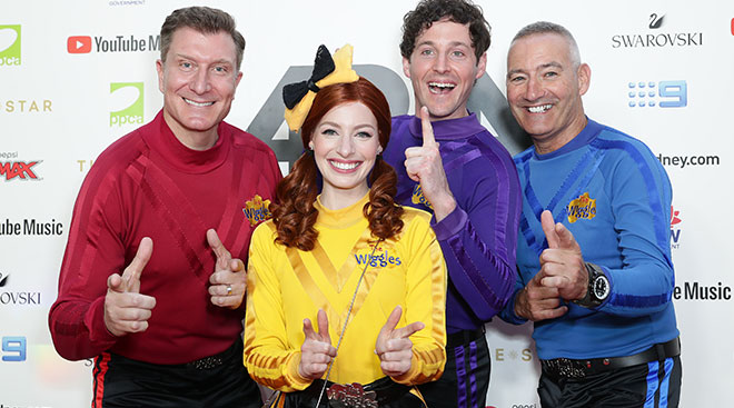 the children's musical group, the wiggles