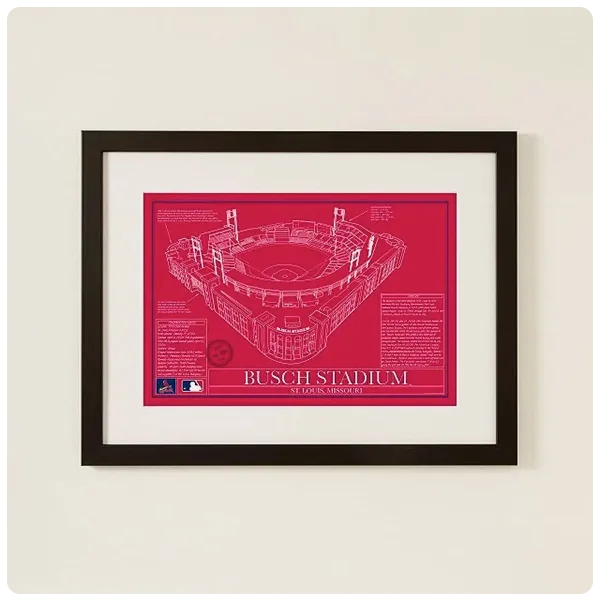 Uncommon Goods MLB Stadium Blueprints