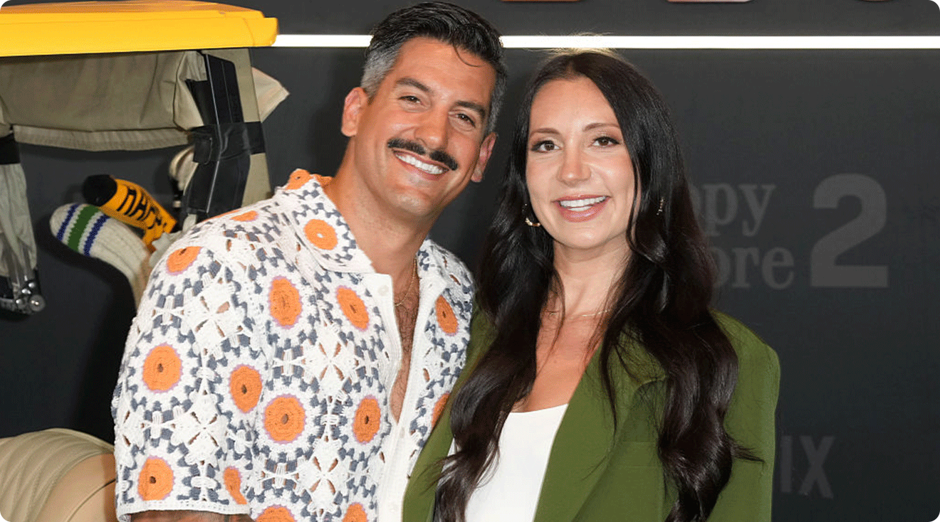 Jon Bouffard, Alexandra Madison at the "Happy Gilmore 2" New York Premiere held at Jazz at Lincoln Center on July 21, 2025 in New York, New York
