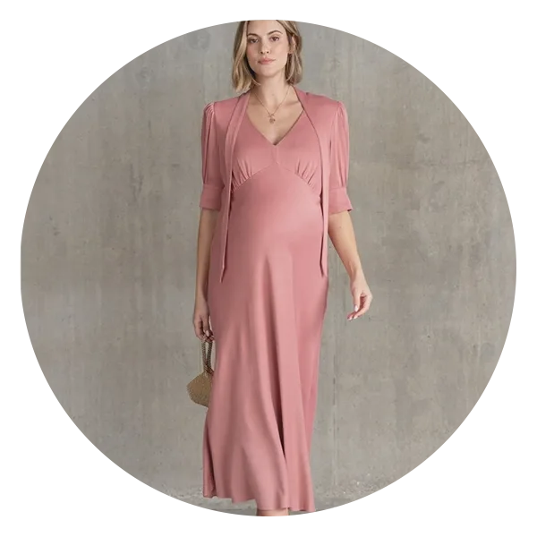 Seraphine Dido Puff Sleeve Tea Dress