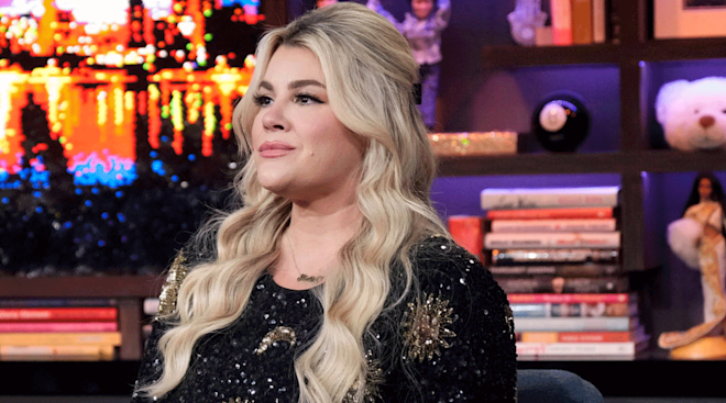 Heather McMahan on Watch What Happens Live With Andy Cohen - Season 20 on October 2023