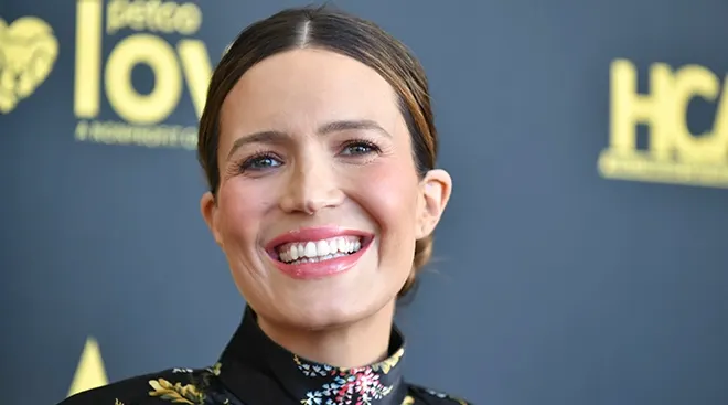 Mandy Moore attends the Red Carpet of the 2nd Annual HCA TV Awards - Broadcast & Cable at The Beverly Hilton on August 13, 2022 in Beverly Hills, California