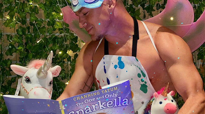 actor channing tatum releases a children's book called sparkella