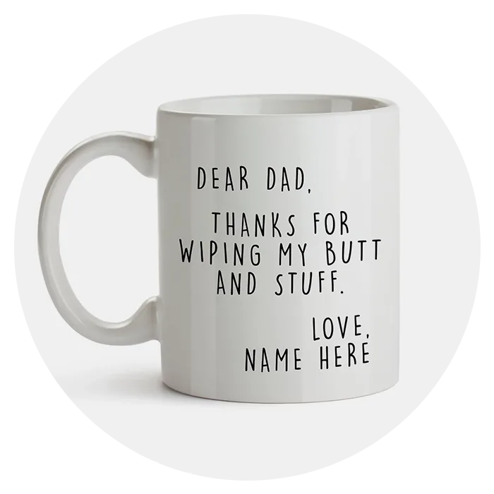 Personalized Dad We Love You Bluey Mug Dad And Kids Mug Gift For Dad Name  Can Be