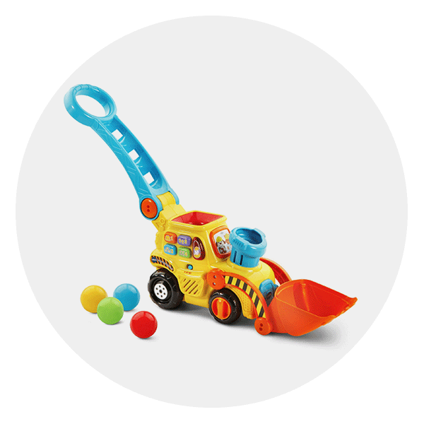 Vtech Pop-a-Balls Push & Pop Bulldozer