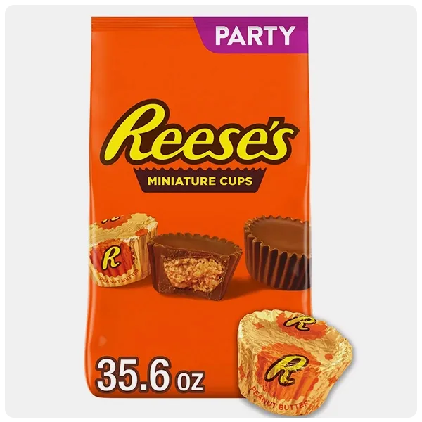 Reese's Miniatures Milk Chocolate Peanut Butter Cups Candy (35.6 oz.)