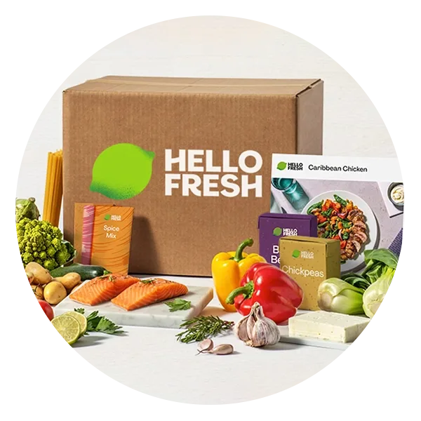 Hello Fresh meal kit delivery service for families