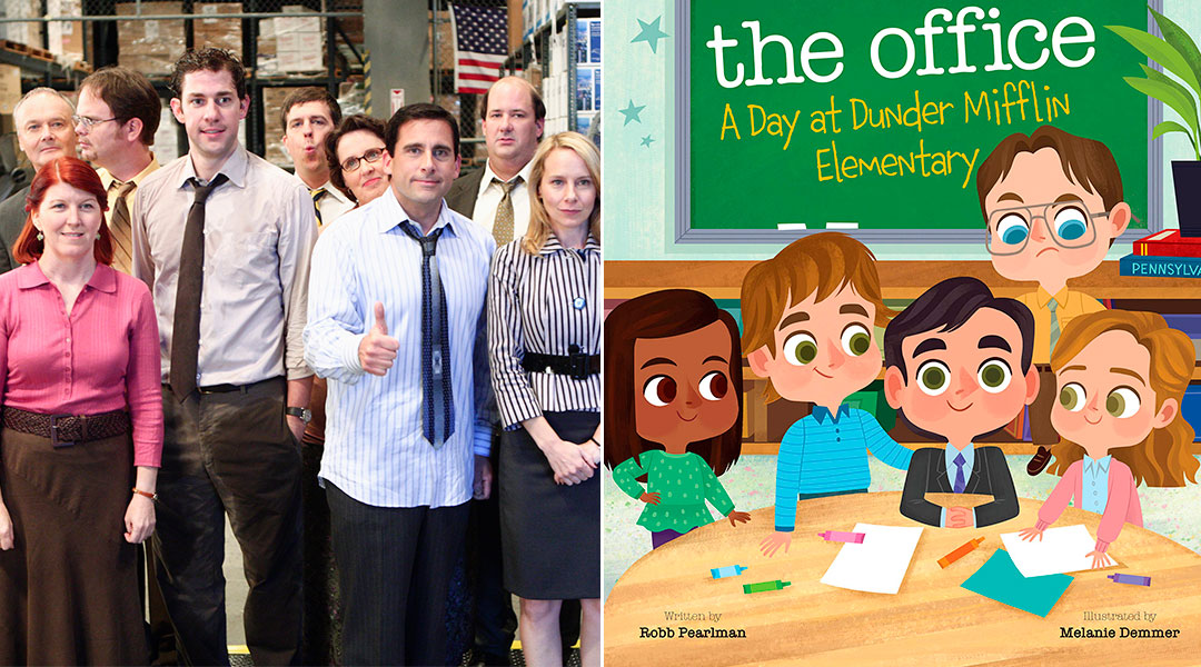 childrens book is released and inspired by the hit tv show the office
