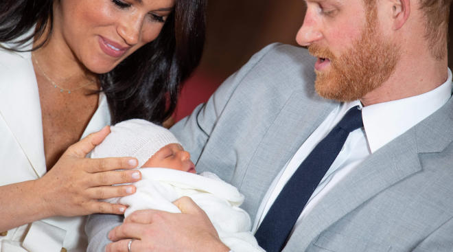 meghan markle and prince harry welcome baby boy Archie
