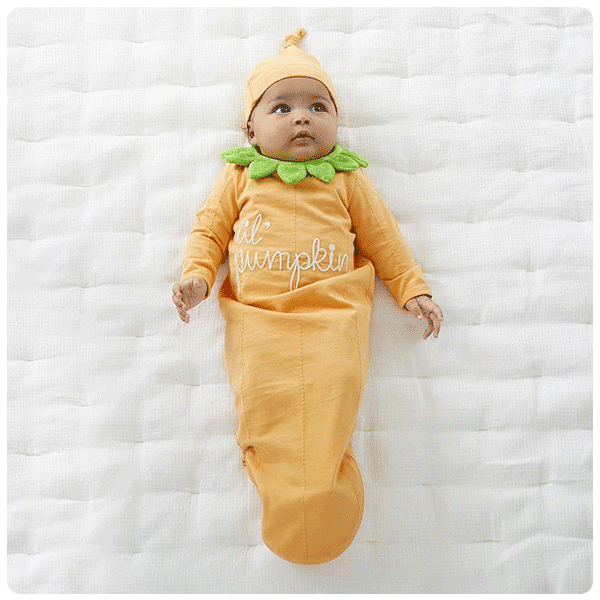 Pottery Barn Kids Baby Pumpkin Bunting