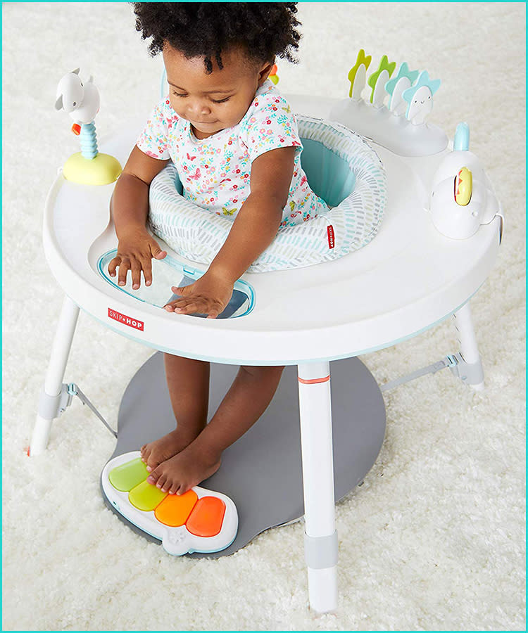 Skip Hop Explore More Baby S View 3 Stage Activity Center Baby Activity Center Activity Centers Infant Activities