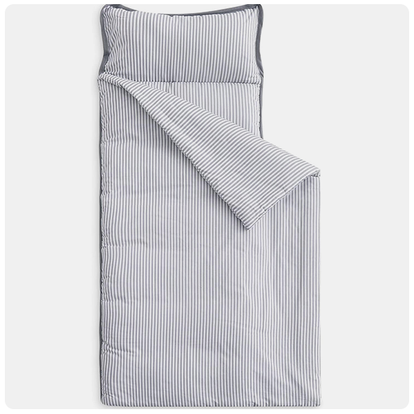 Wake In Cloud Toddler Nap Mat with Pillow and Blanket