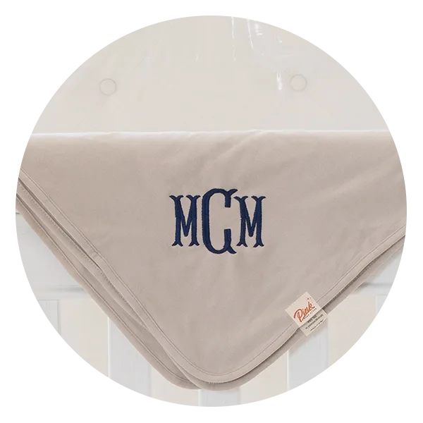 PinkEverAfter Personalized Baby Blanket 