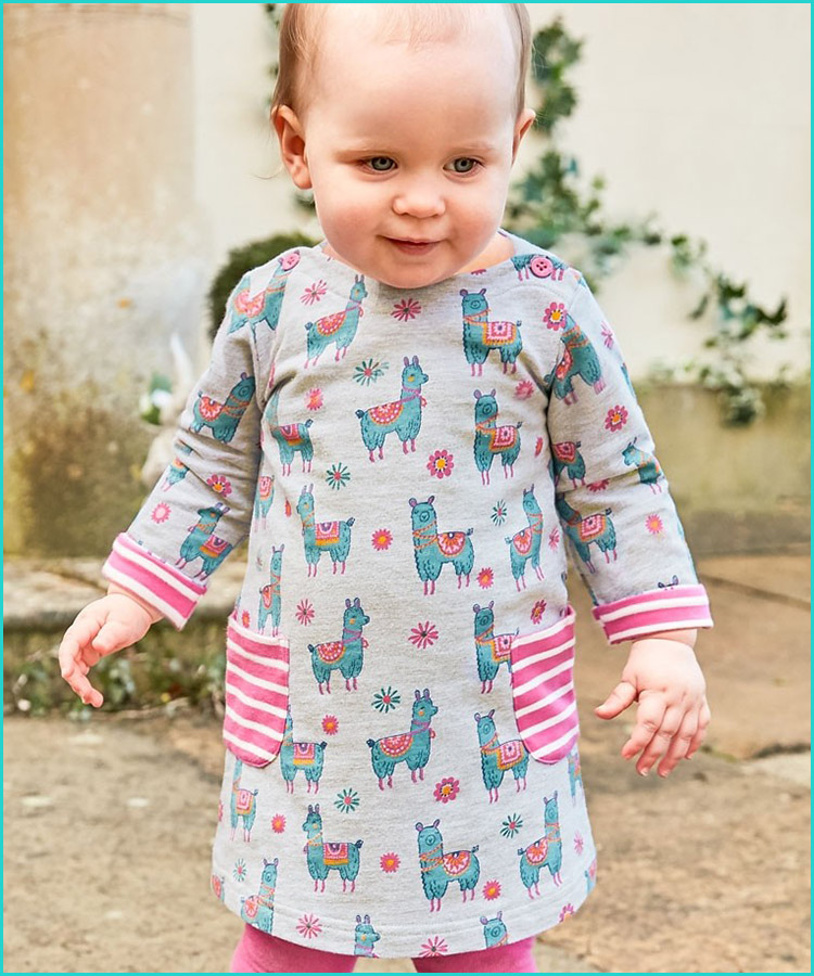 Llama on sale baby dress