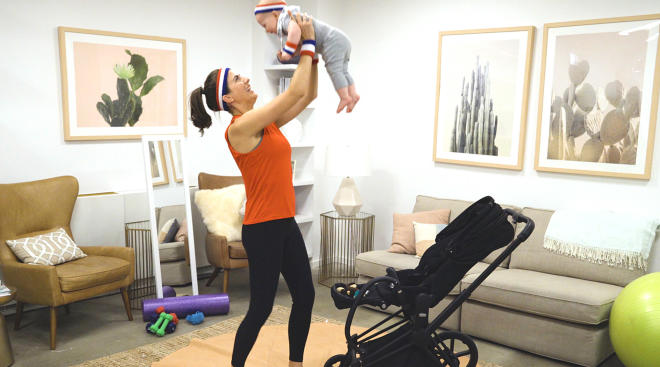 Kick-Ass Mom and Baby Workouts You Can Do Together