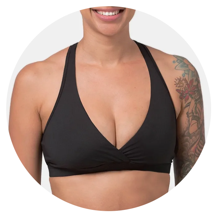 Milx nursing and pumping sports bra