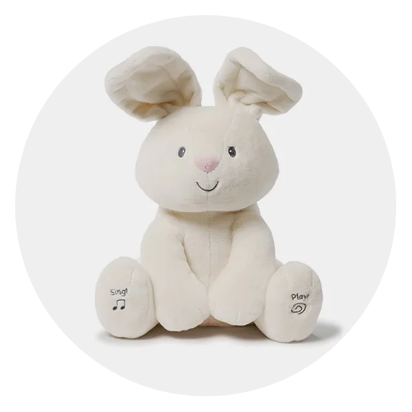 Gund Flora The Bunny Animated Stuffed Animal Toy