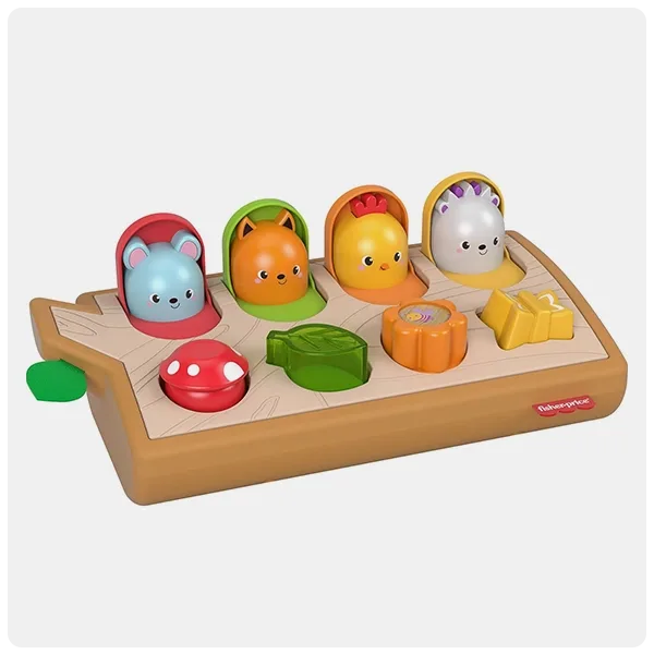 Fisher-Price Hide & Peek Pop-Up, Infant Activity Toy