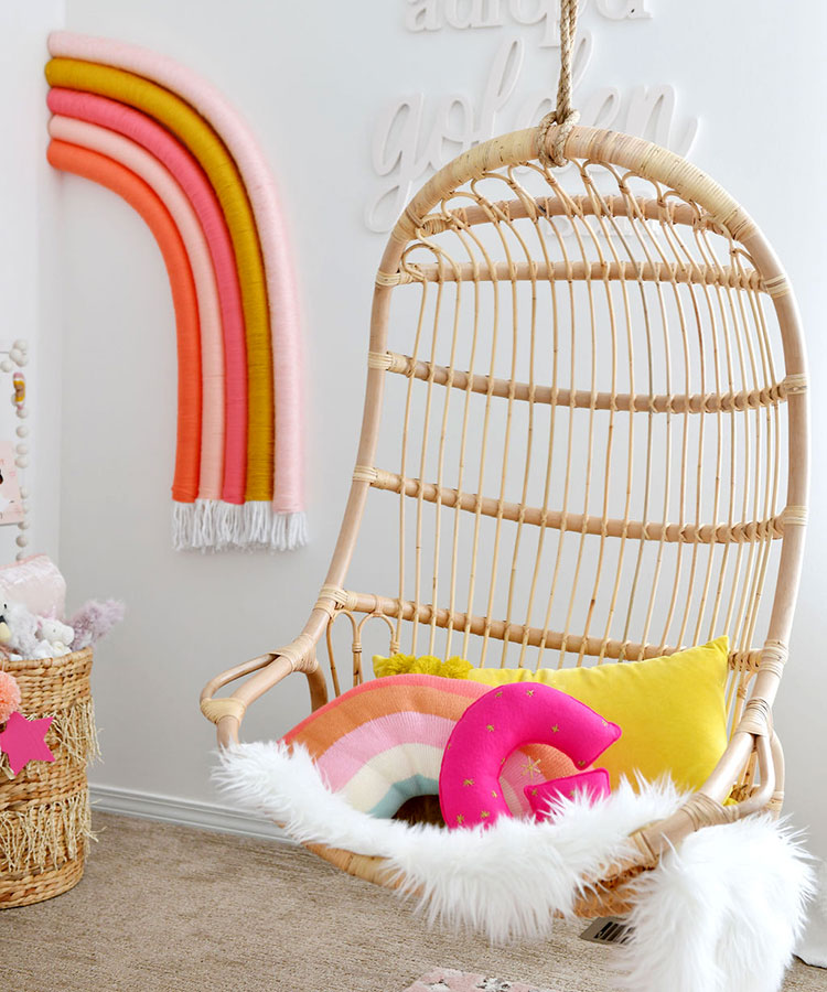 rainbow nursery accessories