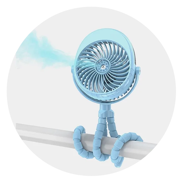 Best Portable Fan 2022, Stroller Fan Review