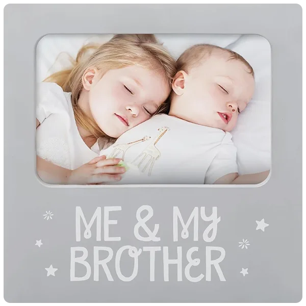 tiny ideas Me and My Brother Picture Frame