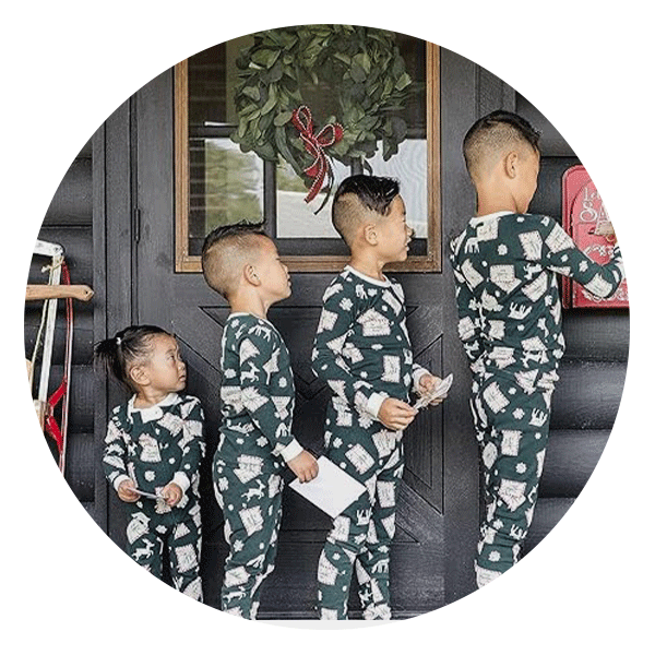 Little Sleepies Holiday Pajamas Give Back & Are *So* Classic & Cute