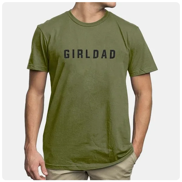 Tewmeu Girl Dad Shirt