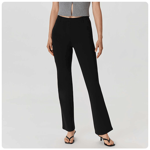 Quince Ultra-Stretch Ponte Bootcut Pants