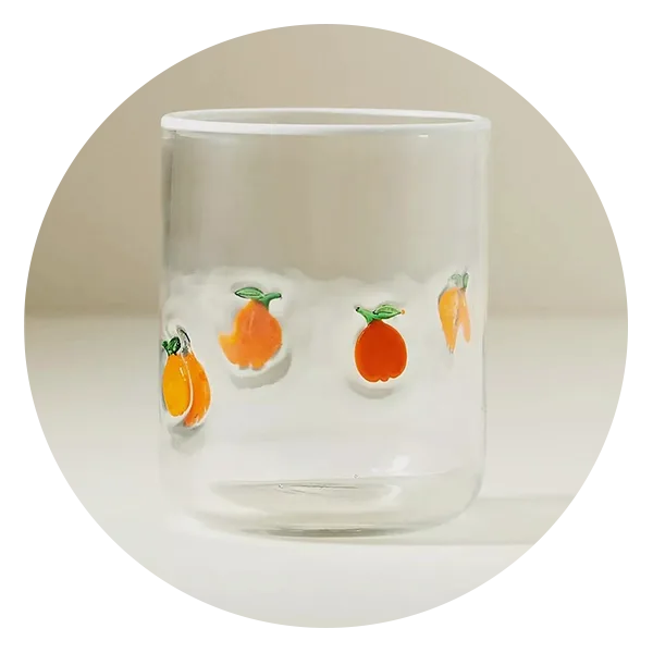 Anthropologie Icon Juice Glass 