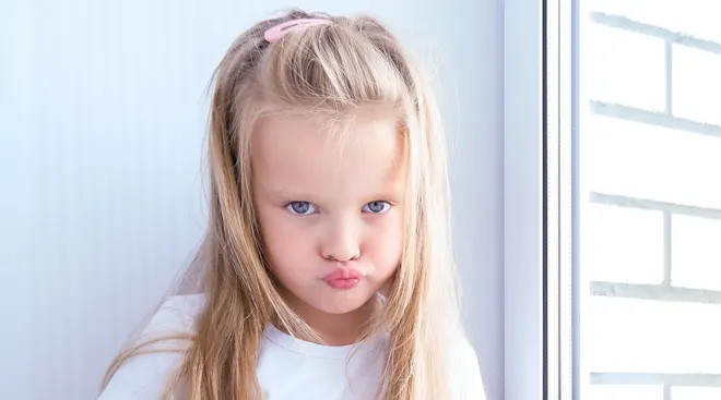 sassy young girl