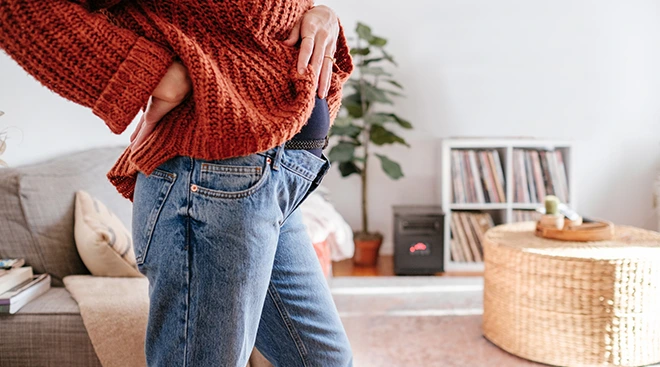 A Case for Wearing Maternity Jeans When Youre Not Pregnant  Glamour