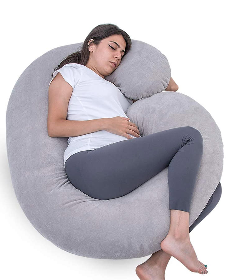 plush pregnancy pillow