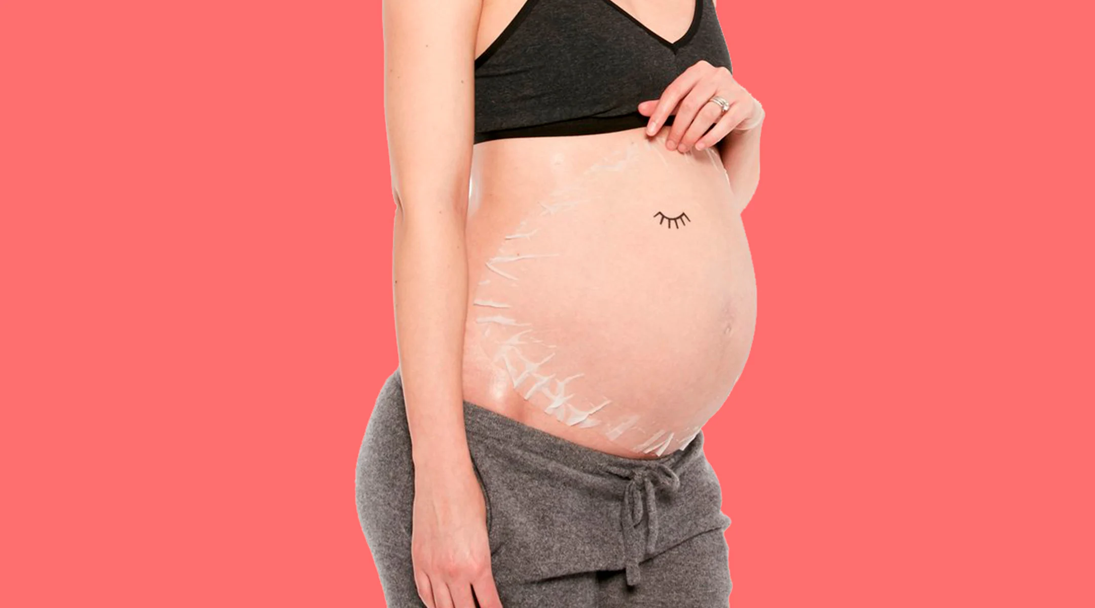 hatch belly mask for pregnant women