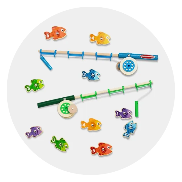 Magnetic Fishing Toys for Kids Fishing Game, Imaginative Play, Cute  Stocking Stuffers for Toddler Girls, Montessori Toys 3 Year Old, Fine 