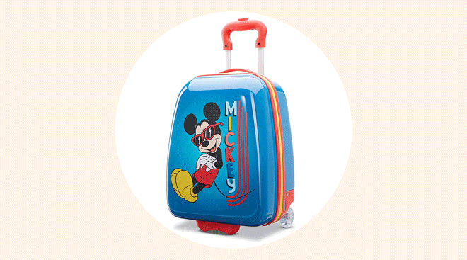 Infans 2-in-1 Kids Ride On Car Toy Toddler Travel Suitcase