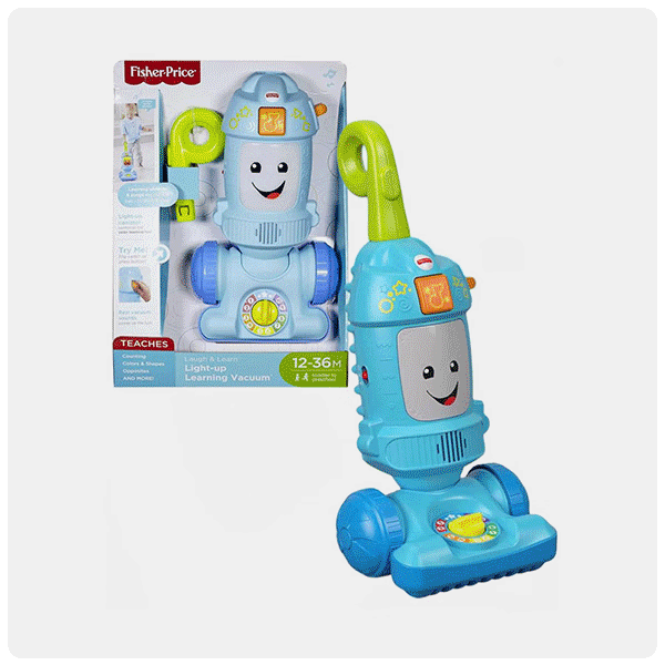 Fisher Price Laugh & Learn Light-Up Learning Vacuum 
